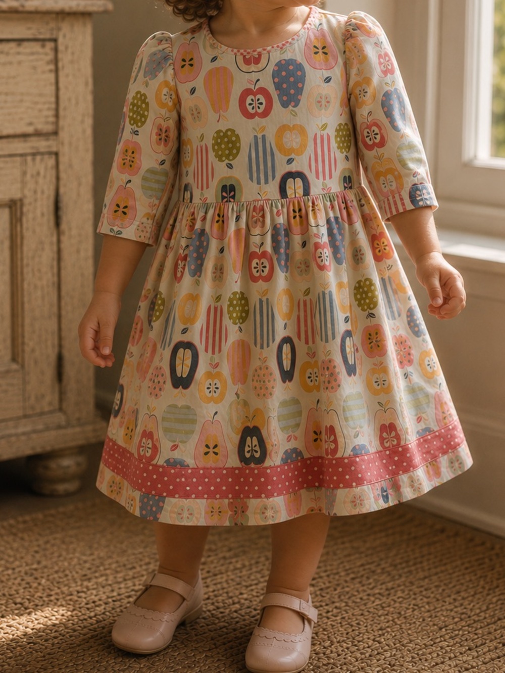 Matilda Jane Adventure Begins Class President Lap Dress Whimsical Colorful